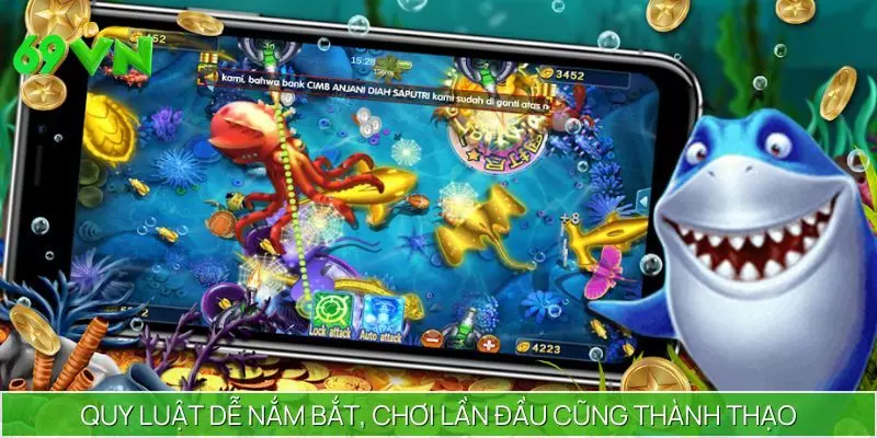 Quy luật dễ nắm bắt, chơi lần đầu cũng thành thạo
