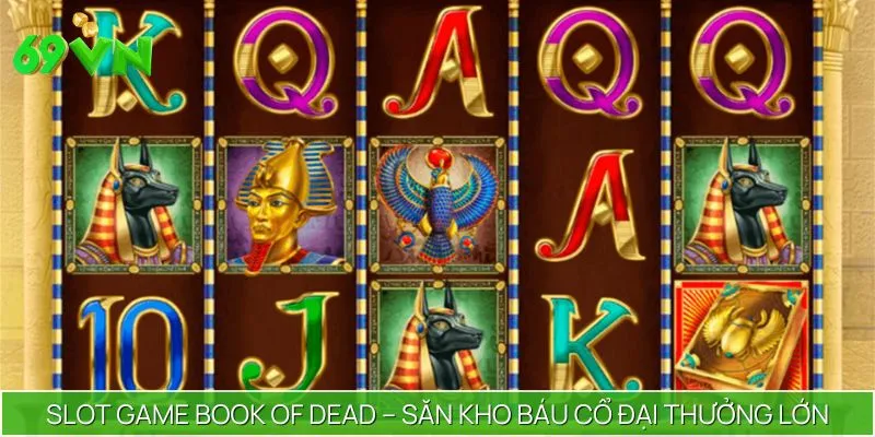 Slot game Book of Dead ghi nhận số lượt chơi khủng mỗi ngày