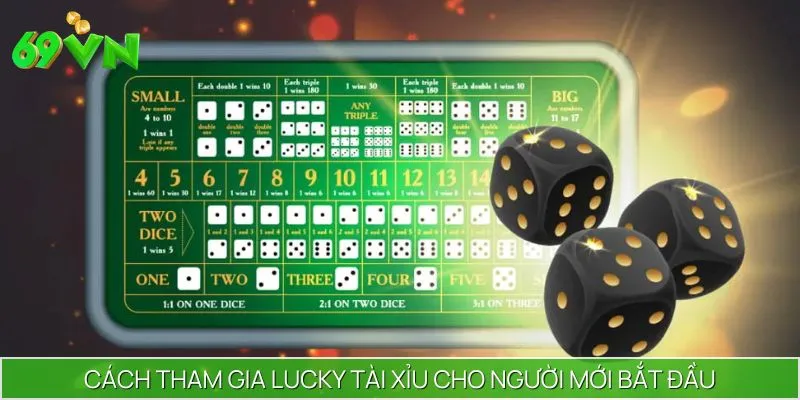Hướng dẫn Lucky Tài Xỉu đơn giản, dễ hiểu, phù hợp cho tân binh
