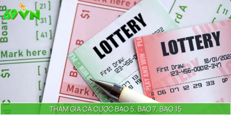 Tham gia xổ số Power 6/55 theo dạng bao 5, bao 7, bao 15